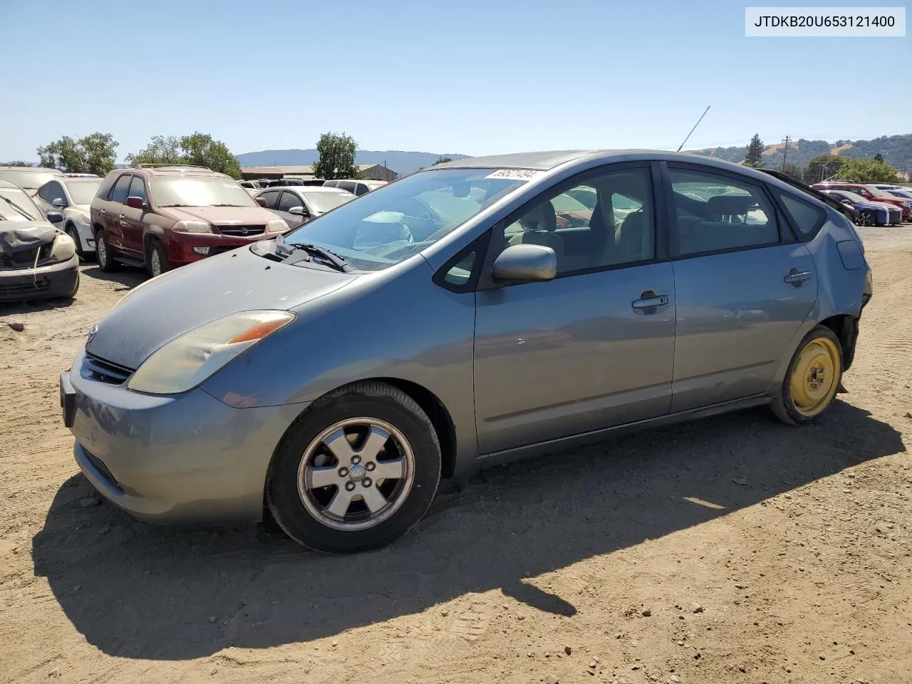 2005 Toyota Prius VIN: JTDKB20U653121400 Lot: 69521494