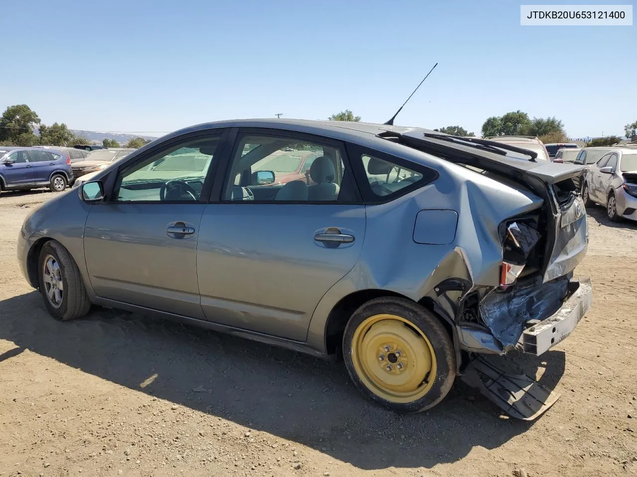 2005 Toyota Prius VIN: JTDKB20U653121400 Lot: 69521494