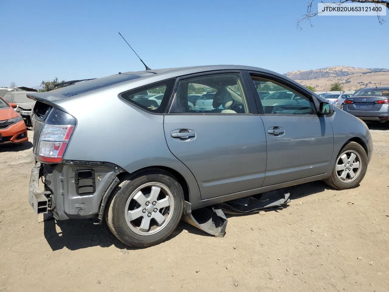 2005 Toyota Prius VIN: JTDKB20U653121400 Lot: 69521494