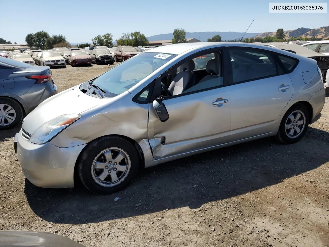 2005 Toyota Prius VIN: JTDKB20U153035976 Lot: 69628464