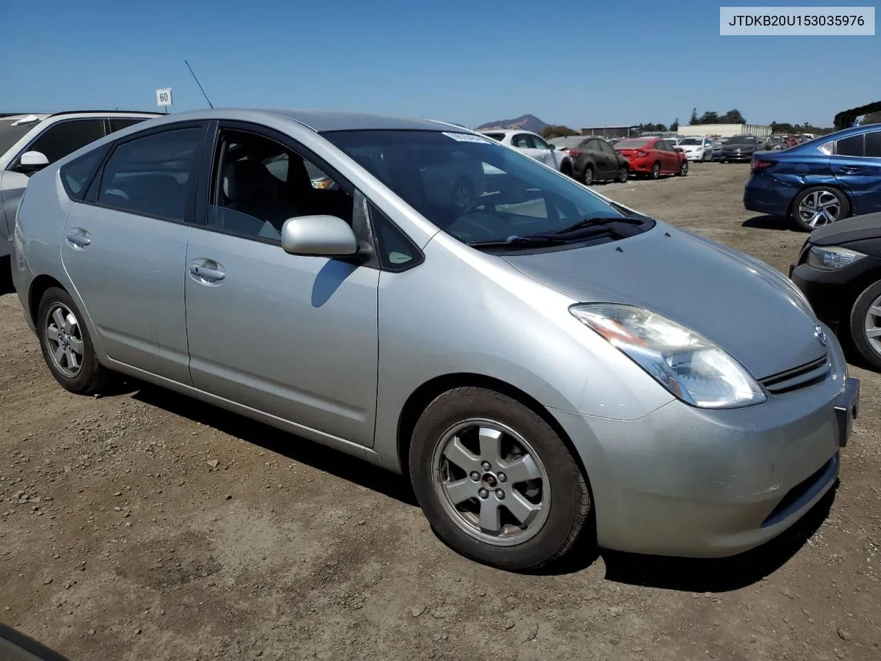 2005 Toyota Prius VIN: JTDKB20U153035976 Lot: 69628464