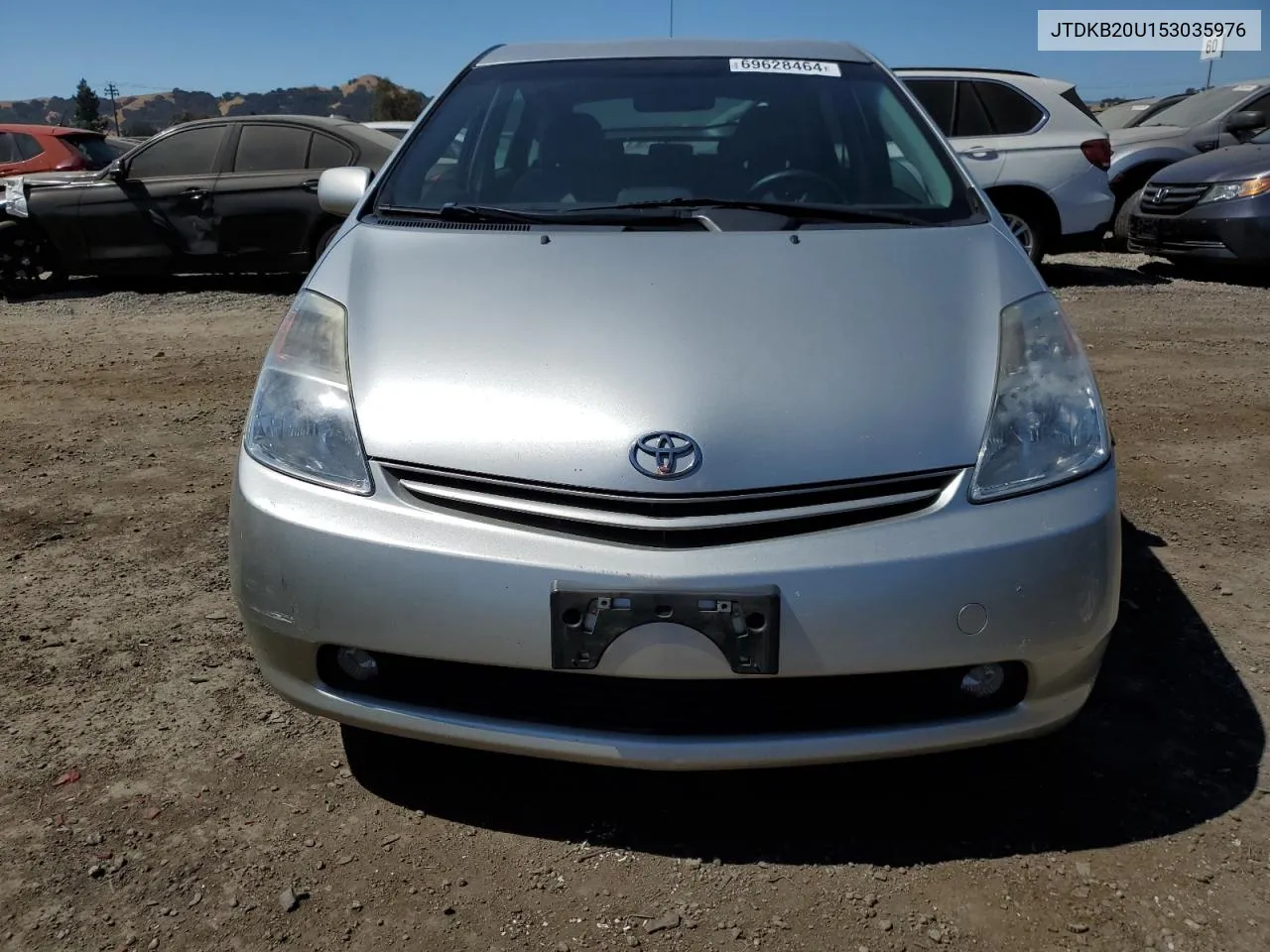 2005 Toyota Prius VIN: JTDKB20U153035976 Lot: 69628464