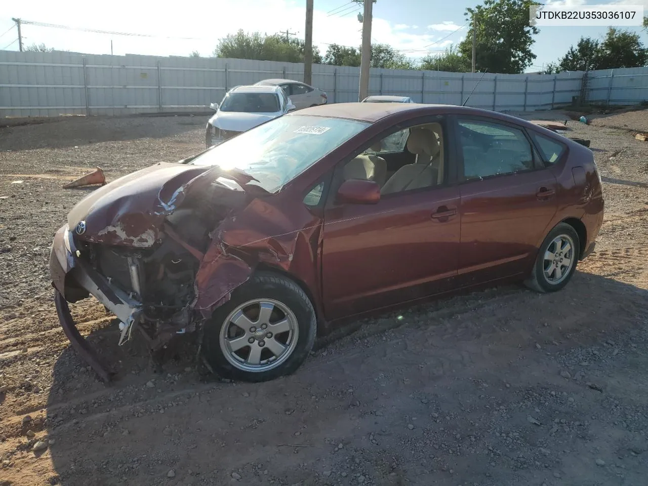 JTDKB22U353036107 2005 Toyota Prius