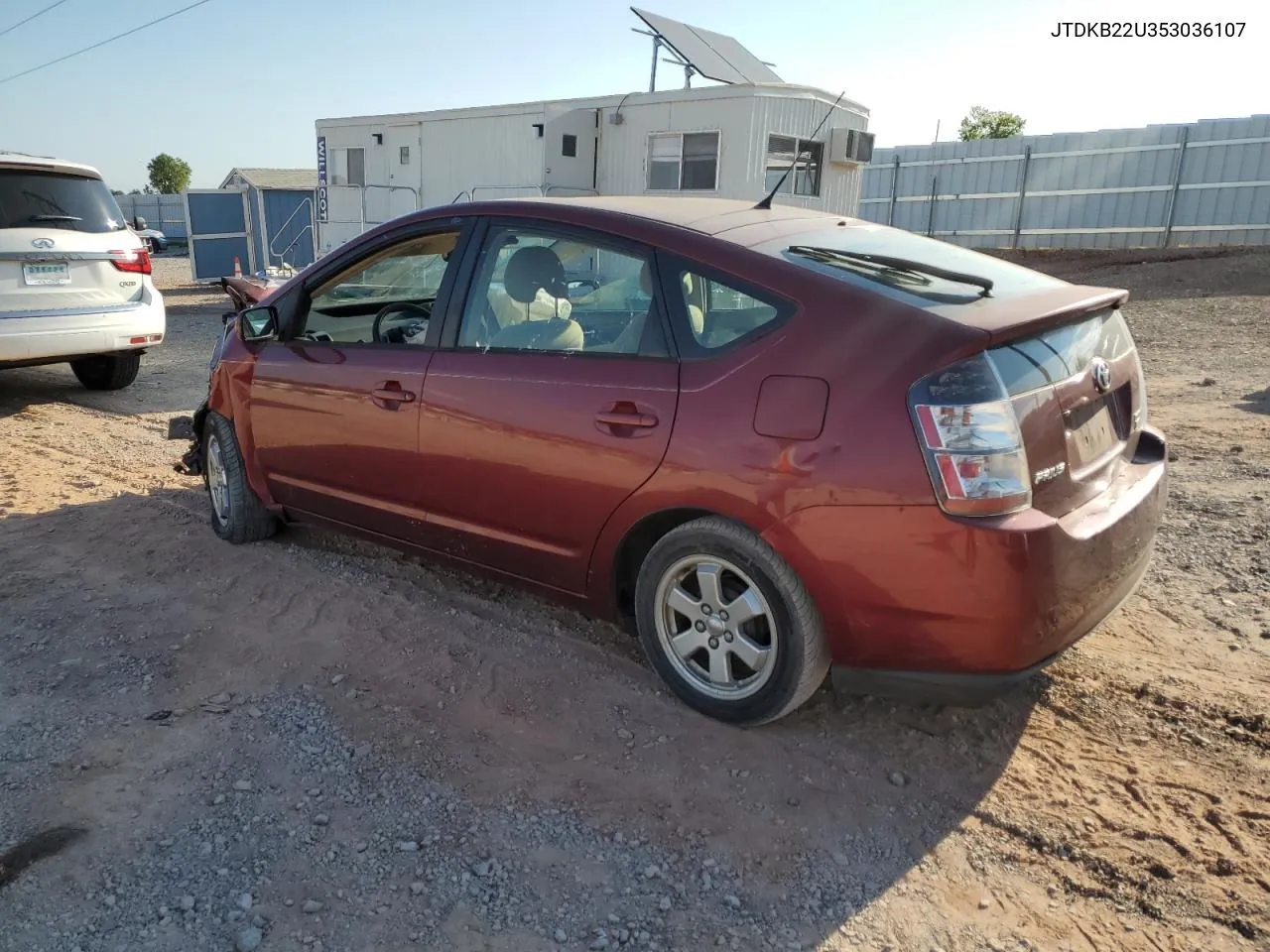 2005 Toyota Prius VIN: JTDKB22U353036107 Lot: 69826314