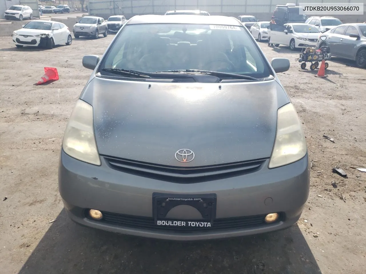 2005 Toyota Prius VIN: JTDKB20U953066070 Lot: 70059764