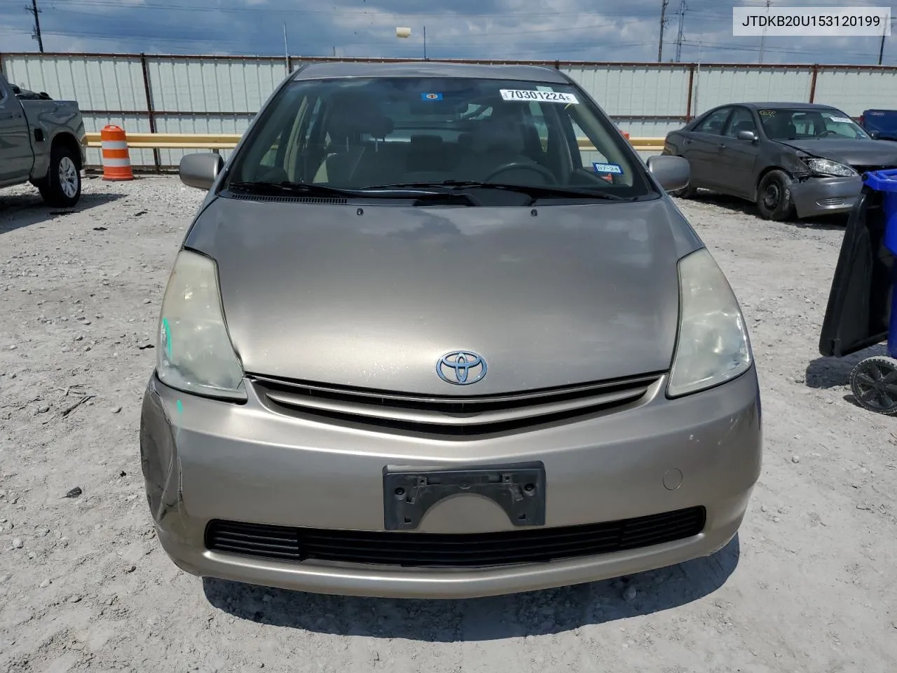 2005 Toyota Prius VIN: JTDKB20U153120199 Lot: 70301224