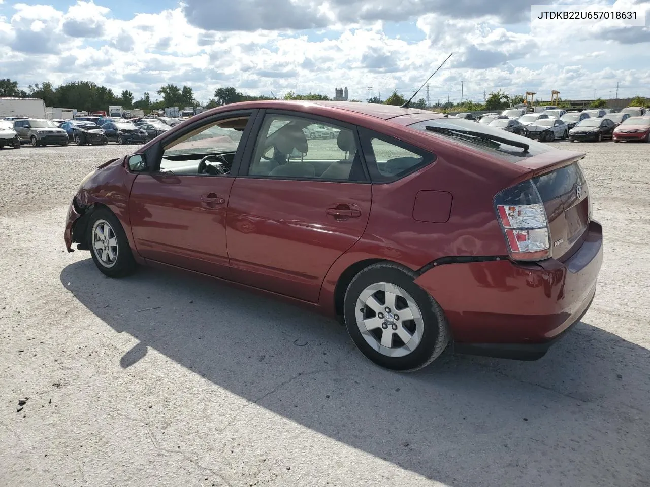 2005 Toyota Prius VIN: JTDKB22U657018631 Lot: 70512464