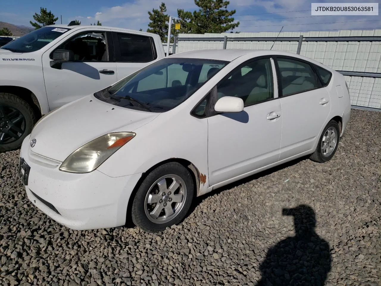 2005 Toyota Prius VIN: JTDKB20U853063581 Lot: 70694264