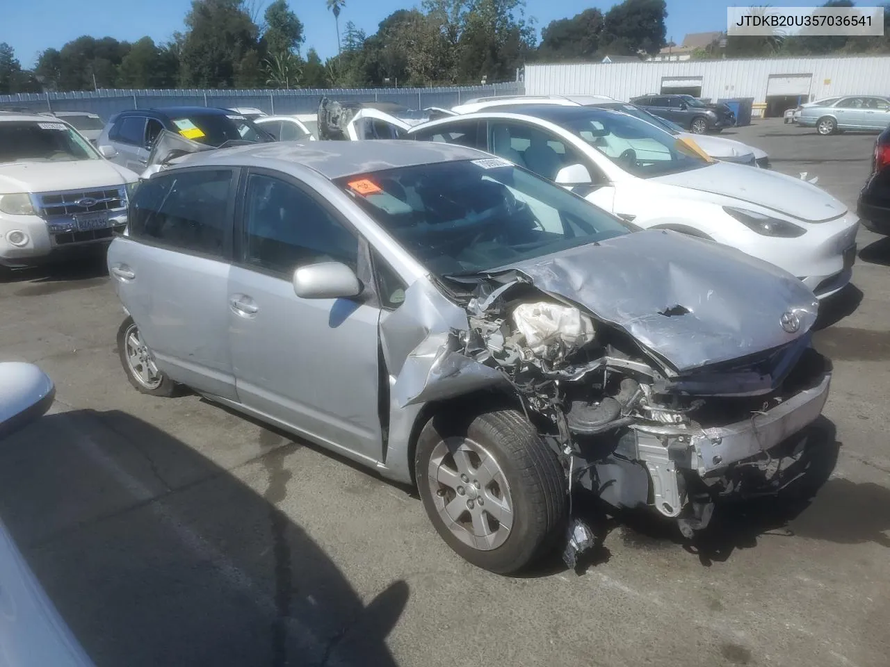 2005 Toyota Prius VIN: JTDKB20U357036541 Lot: 70696074