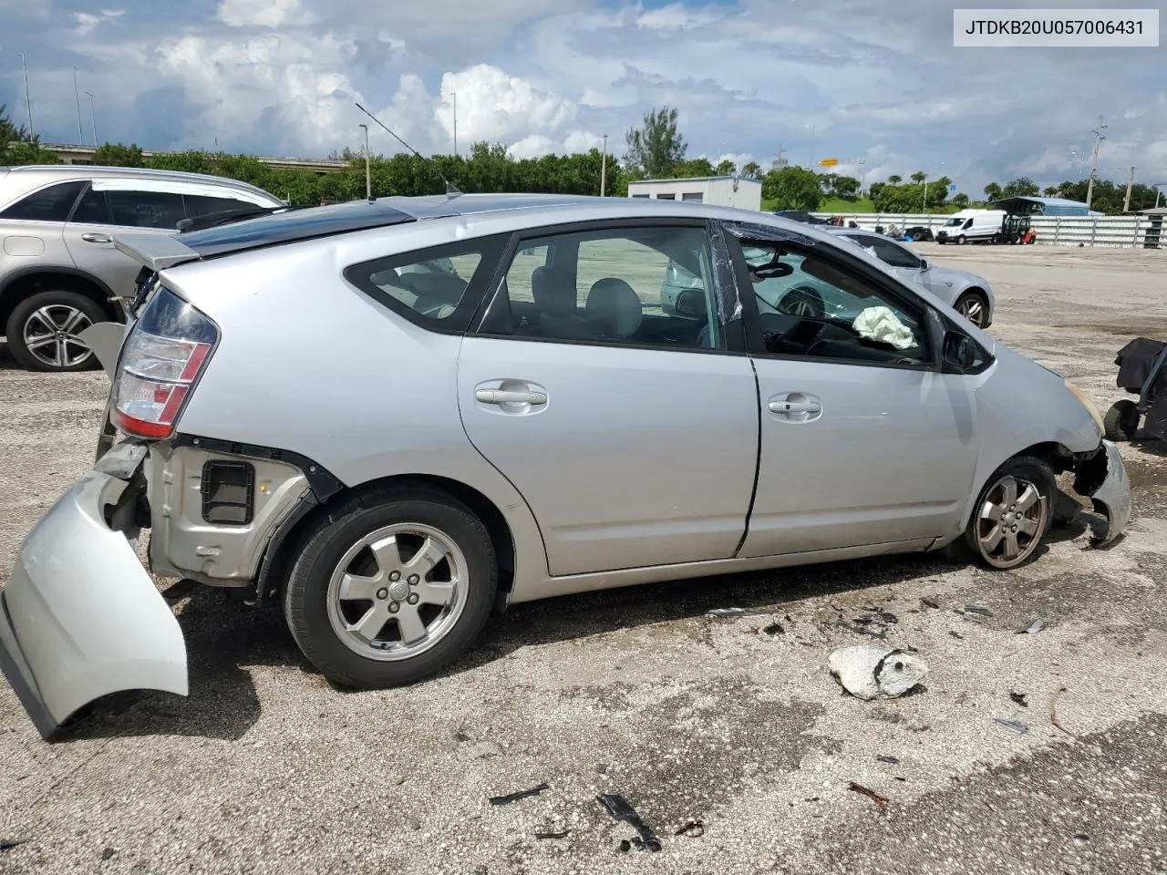 2005 Toyota Prius VIN: JTDKB20U057006431 Lot: 70897084