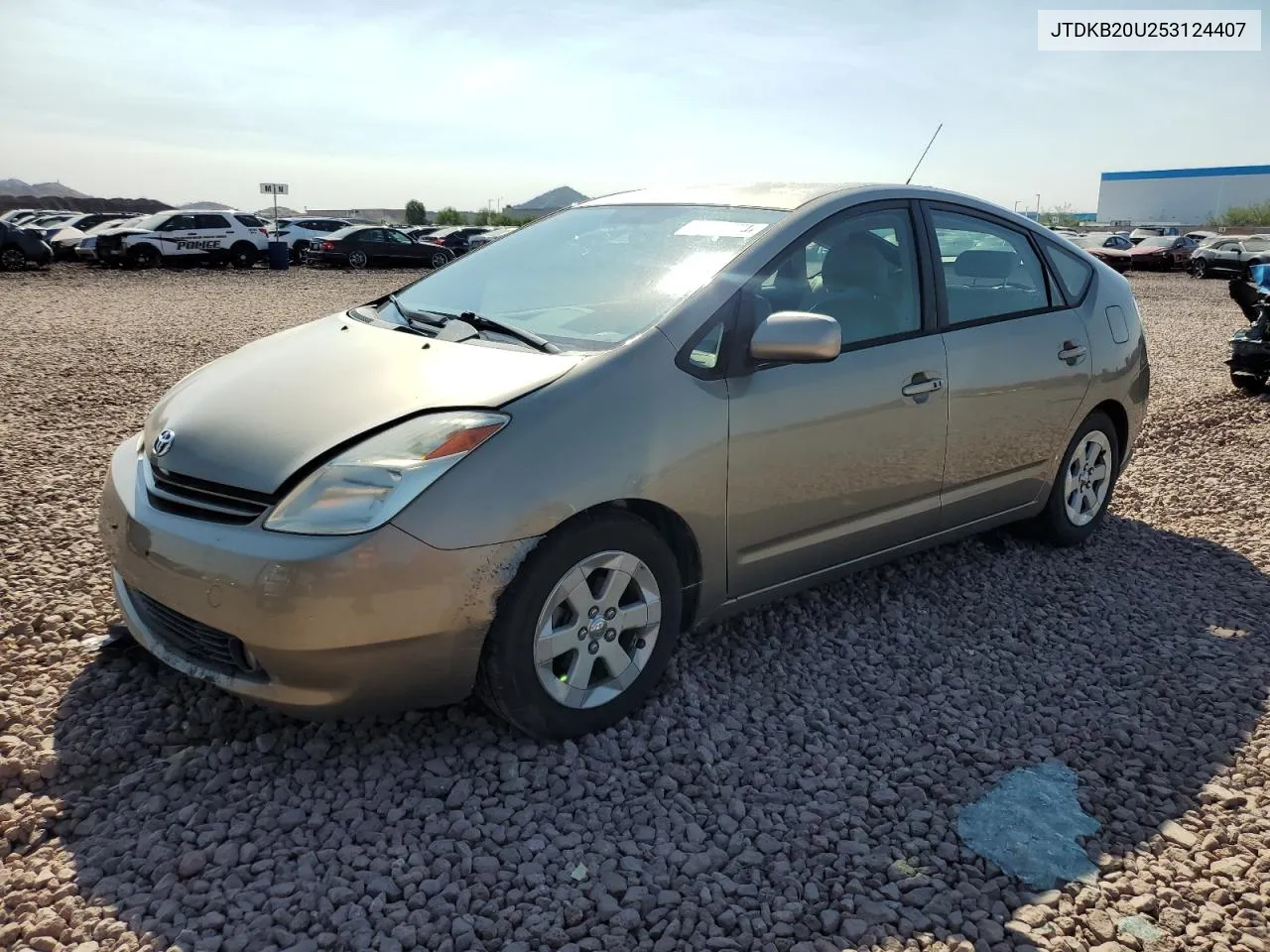 2005 Toyota Prius VIN: JTDKB20U253124407 Lot: 71301274