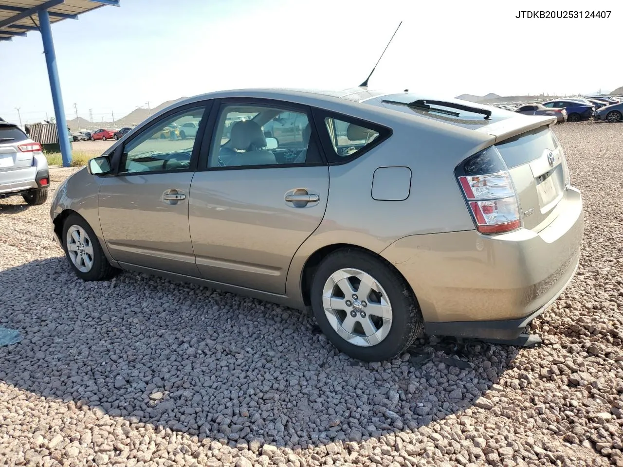 2005 Toyota Prius VIN: JTDKB20U253124407 Lot: 71301274