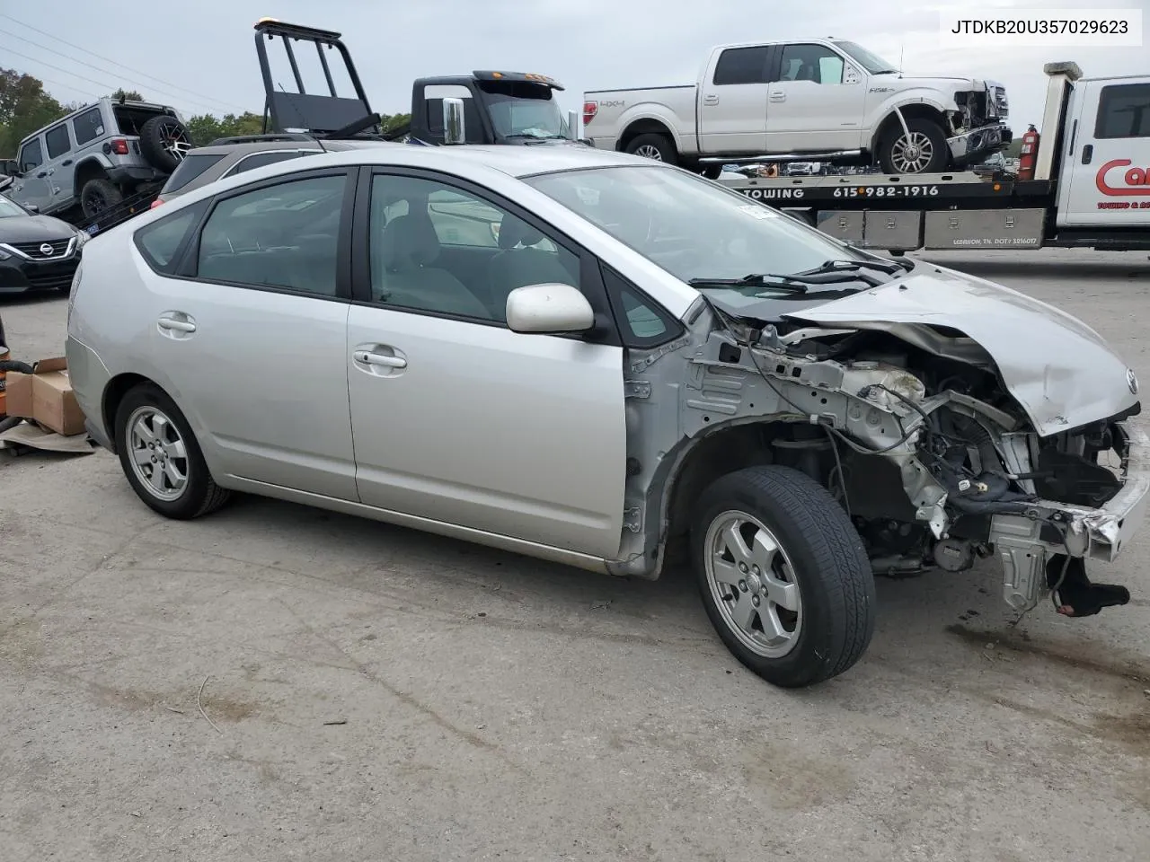 2005 Toyota Prius VIN: JTDKB20U357029623 Lot: 71417044