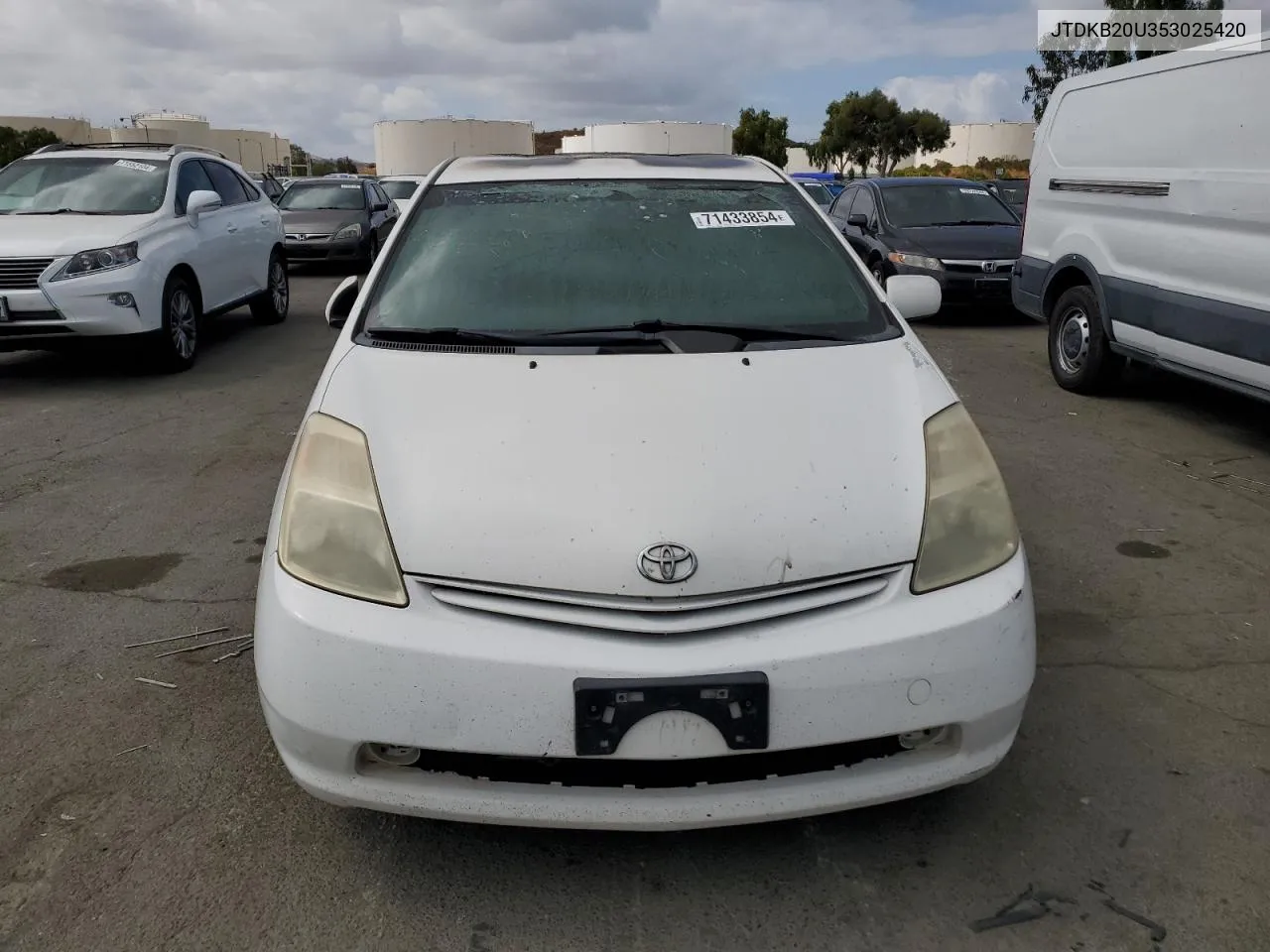 2005 Toyota Prius VIN: JTDKB20U353025420 Lot: 71433854