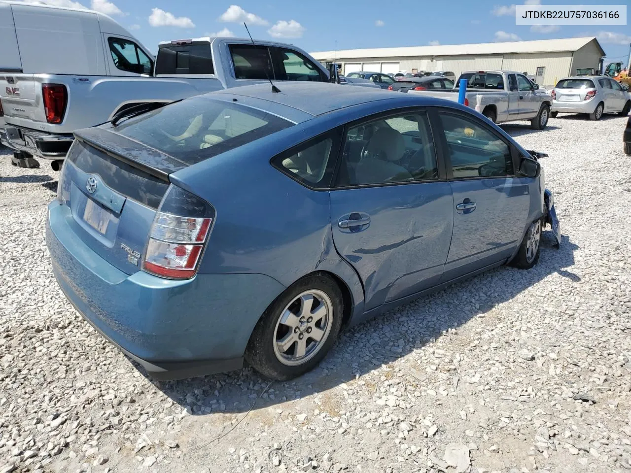 2005 Toyota Prius VIN: JTDKB22U757036166 Lot: 71589974