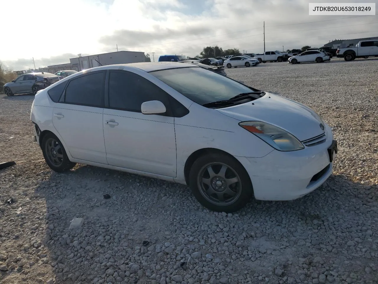 2005 Toyota Prius VIN: JTDKB20U653018249 Lot: 71753744