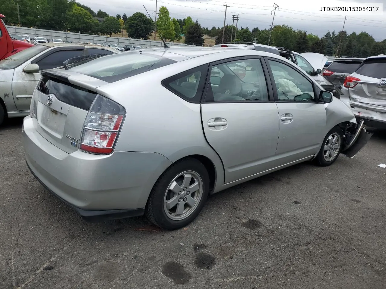 2005 Toyota Prius VIN: JTDKB20U153054317 Lot: 71759684