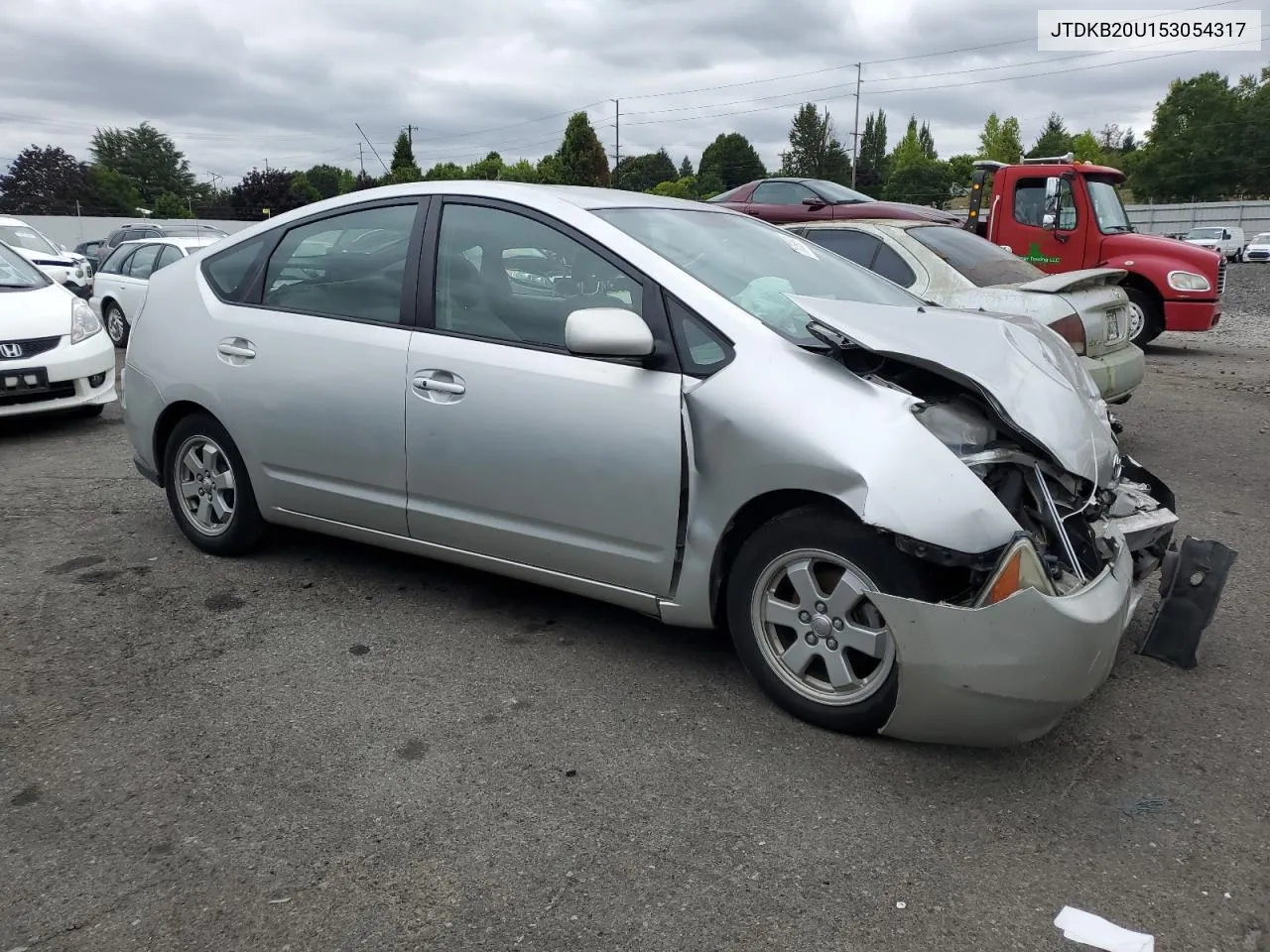 2005 Toyota Prius VIN: JTDKB20U153054317 Lot: 71759684