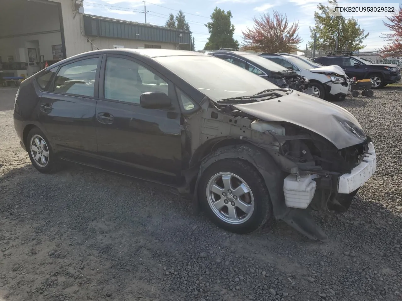 2005 Toyota Prius VIN: JTDKB20U953029522 Lot: 72212894