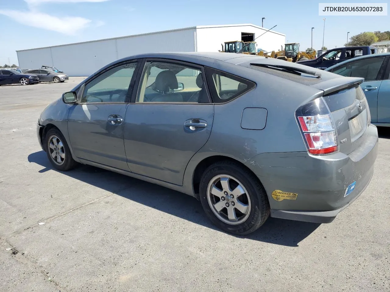 2005 Toyota Prius VIN: JTDKB20U653007283 Lot: 72289834