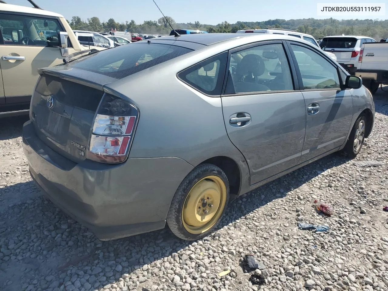 2005 Toyota Prius VIN: JTDKB20U553111957 Lot: 72321874