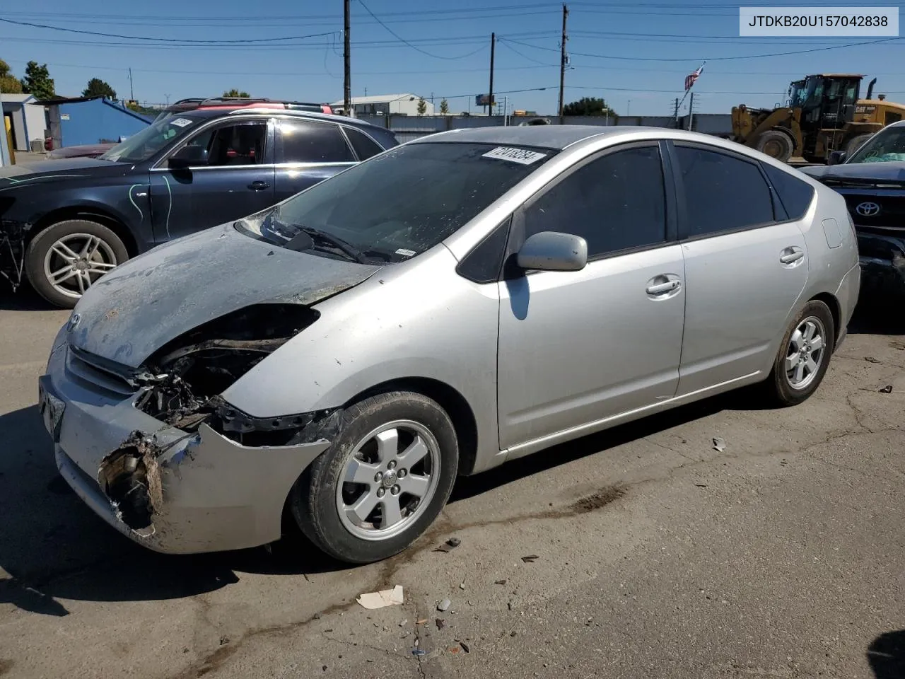 2005 Toyota Prius VIN: JTDKB20U157042838 Lot: 72418284