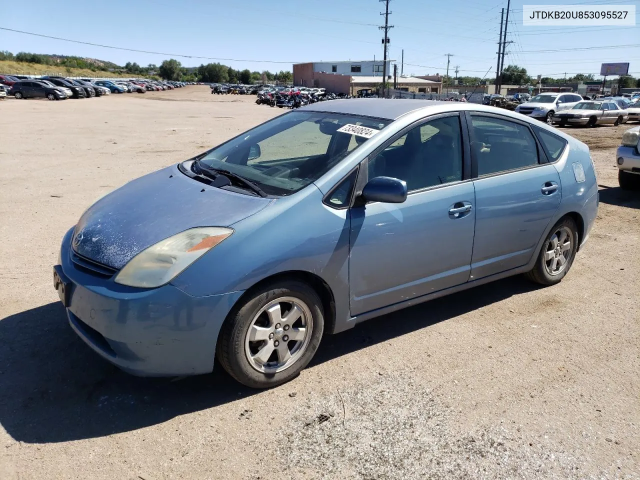 2005 Toyota Prius VIN: JTDKB20U853095527 Lot: 73340824