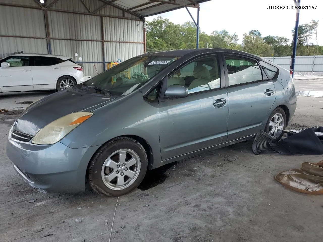 2005 Toyota Prius VIN: JTDKB20U053081167 Lot: 73423244