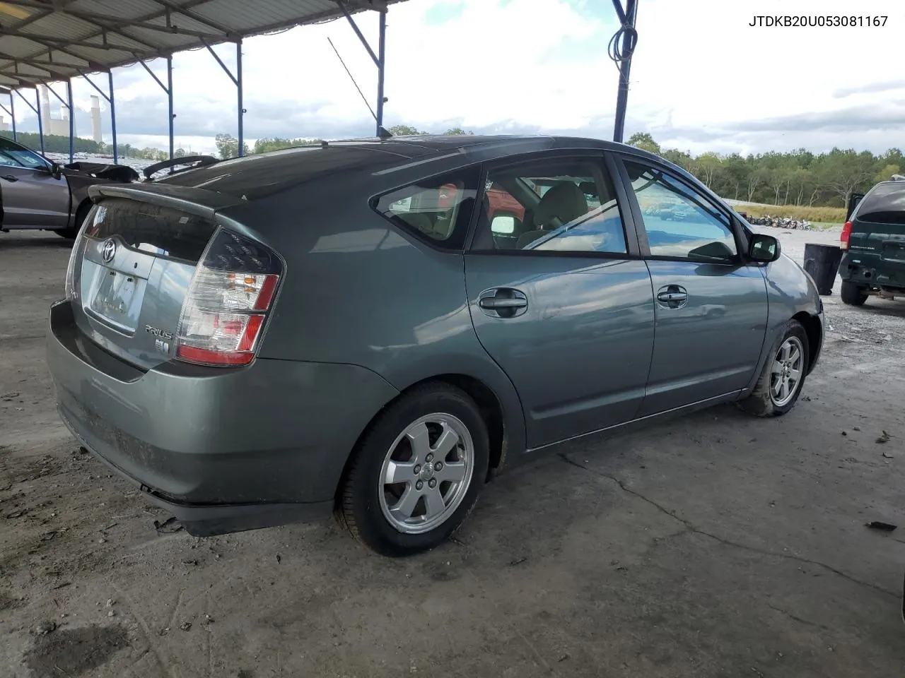 2005 Toyota Prius VIN: JTDKB20U053081167 Lot: 73423244