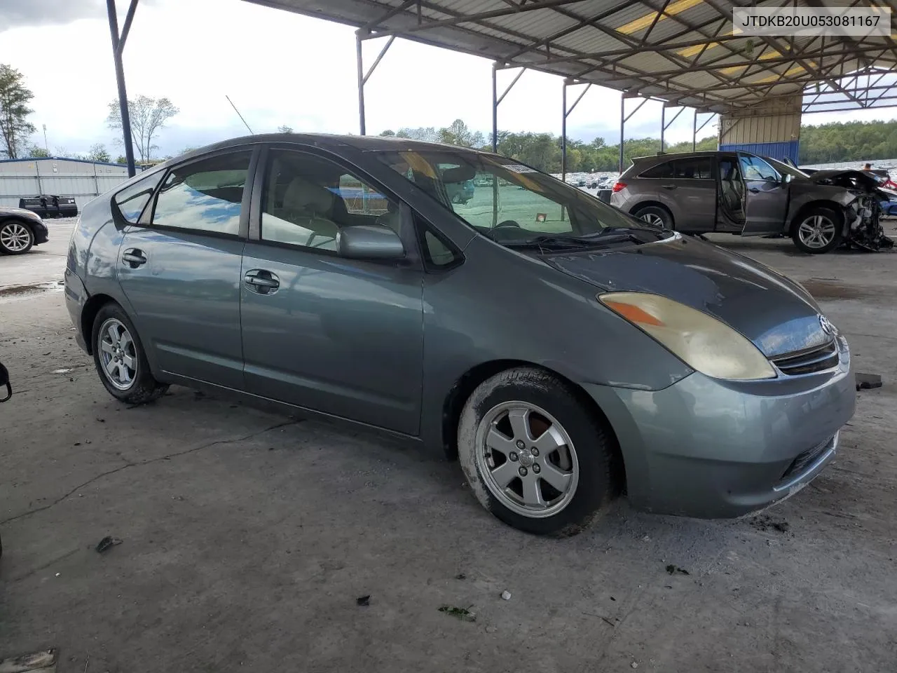 2005 Toyota Prius VIN: JTDKB20U053081167 Lot: 73423244