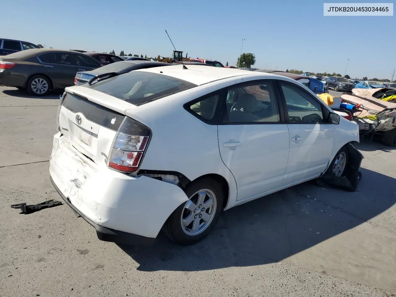 2005 Toyota Prius VIN: JTDKB20U453034465 Lot: 73857774