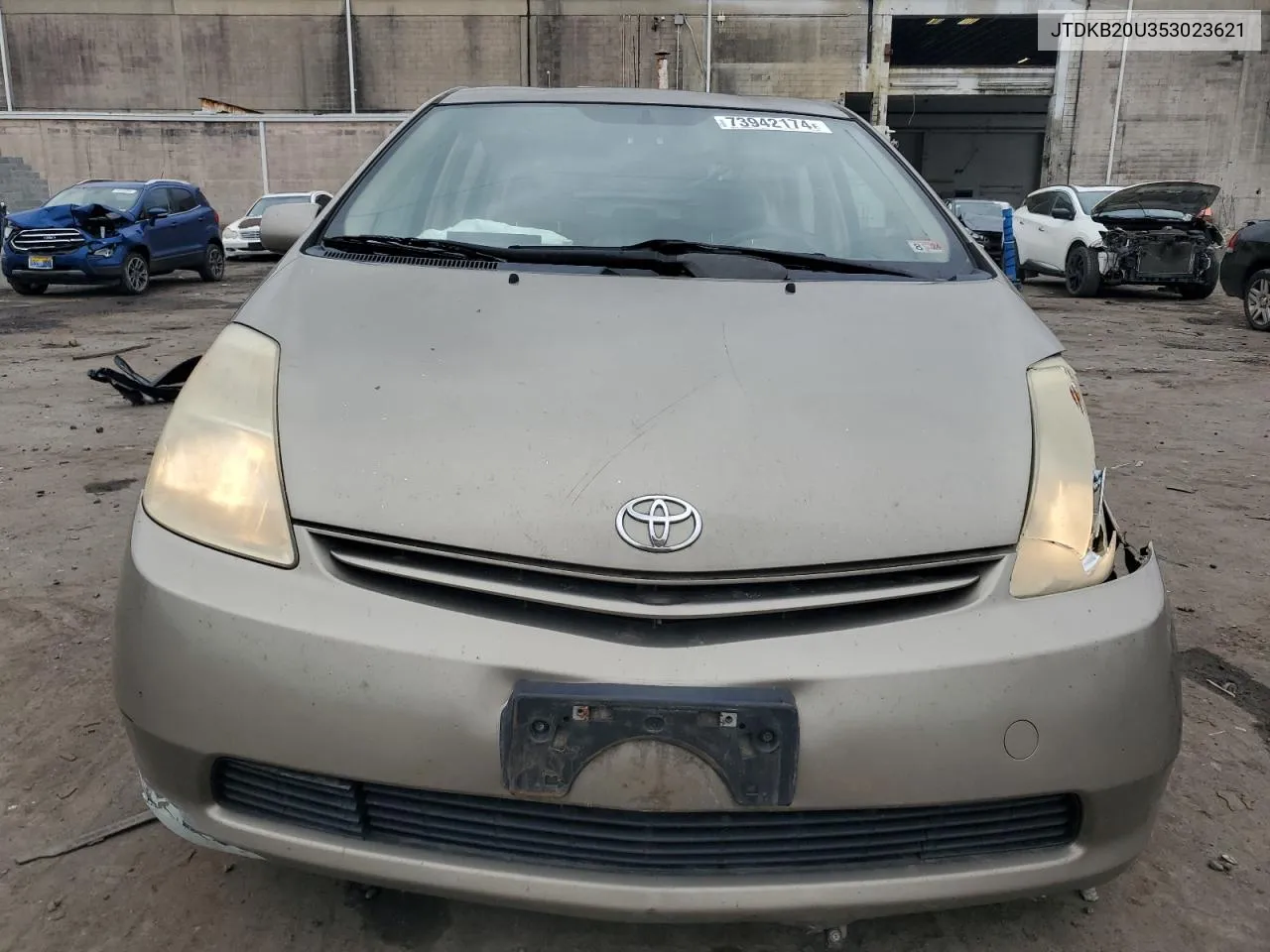 2005 Toyota Prius VIN: JTDKB20U353023621 Lot: 73942174