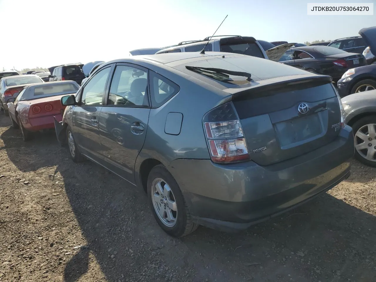 2005 Toyota Prius VIN: JTDKB20U753064270 Lot: 73946604