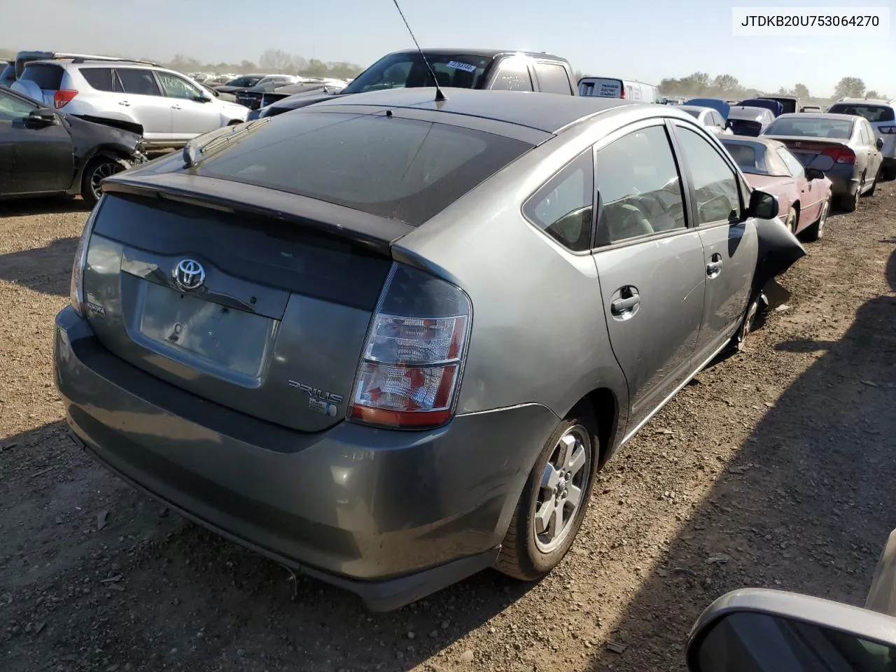 2005 Toyota Prius VIN: JTDKB20U753064270 Lot: 73946604