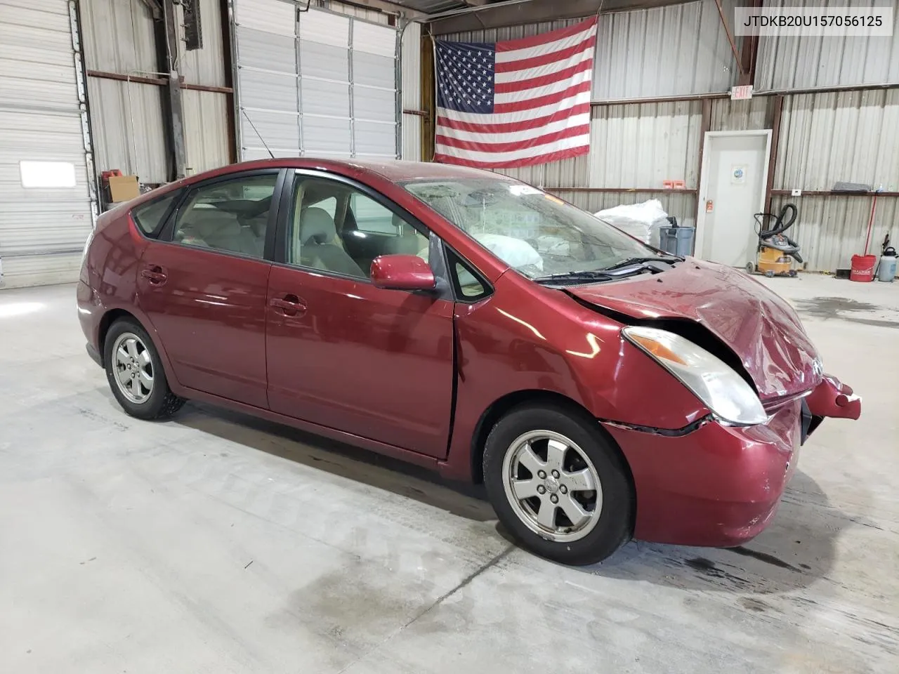 2005 Toyota Prius VIN: JTDKB20U157056125 Lot: 73968614