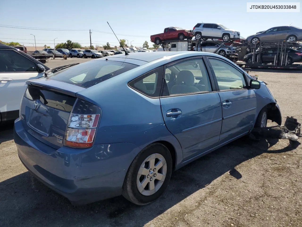 2005 Toyota Prius VIN: JTDKB20U453033848 Lot: 74013264