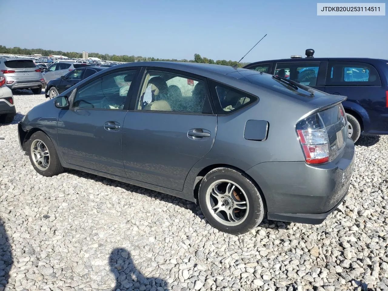 2005 Toyota Prius VIN: JTDKB20U253114511 Lot: 74062024