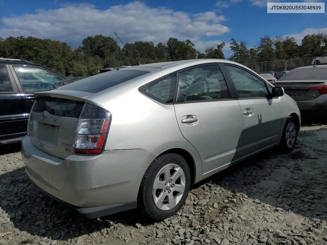 2005 Toyota Prius VIN: JTDKB20U553048939 Lot: 74262284