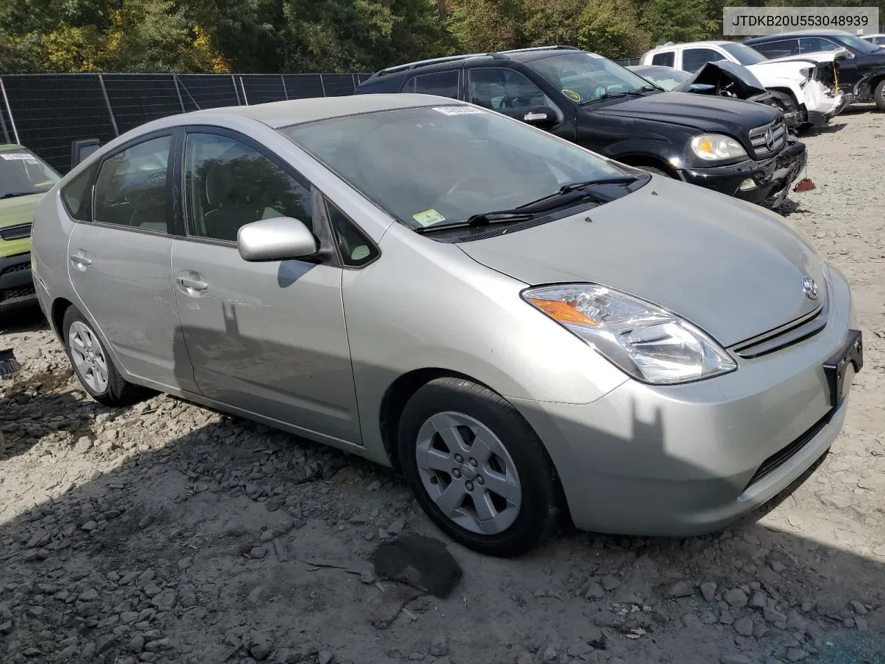 2005 Toyota Prius VIN: JTDKB20U553048939 Lot: 74262284