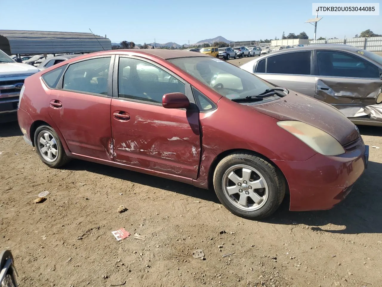 2005 Toyota Prius VIN: JTDKB20U053044085 Lot: 74314344