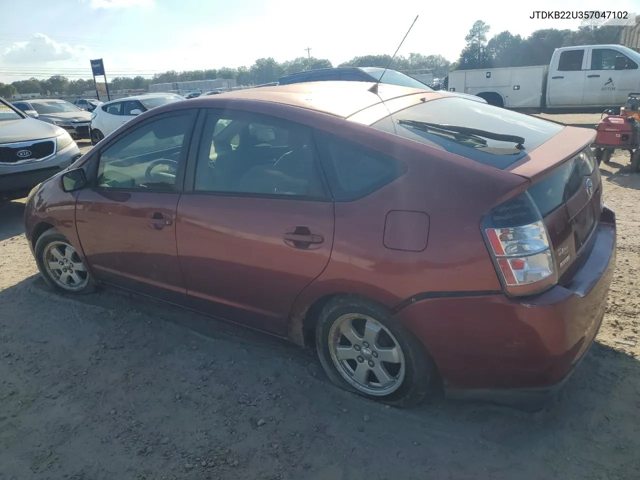 2005 Toyota Prius VIN: JTDKB22U357047102 Lot: 74459404