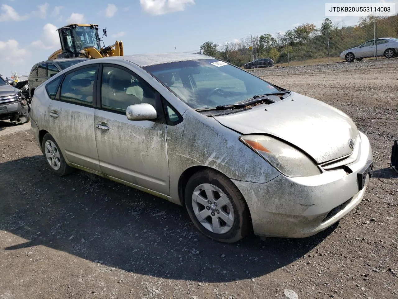 2005 Toyota Prius VIN: JTDKB20U553114003 Lot: 74502934