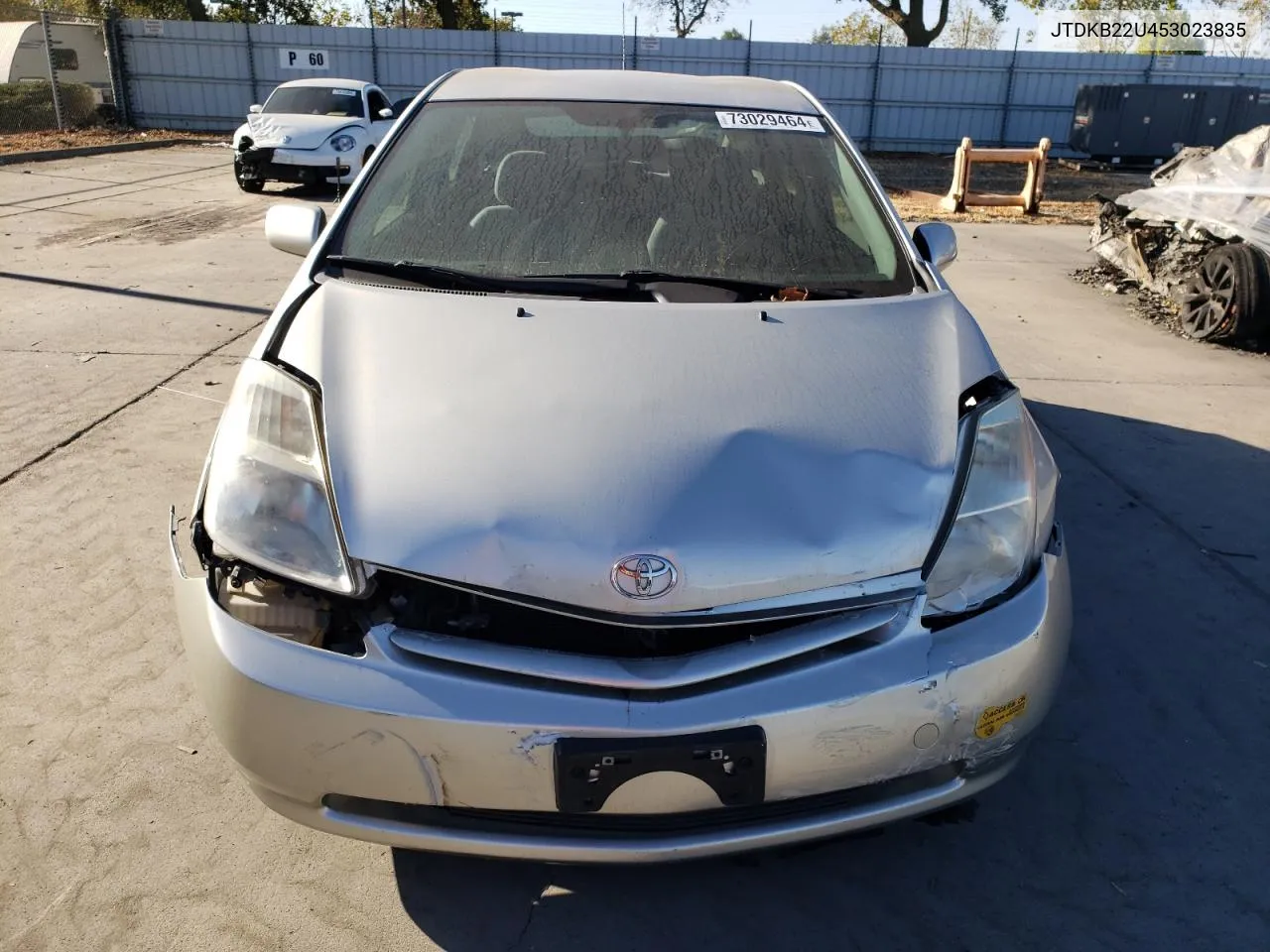 2005 Toyota Prius VIN: JTDKB22U453023835 Lot: 74627614