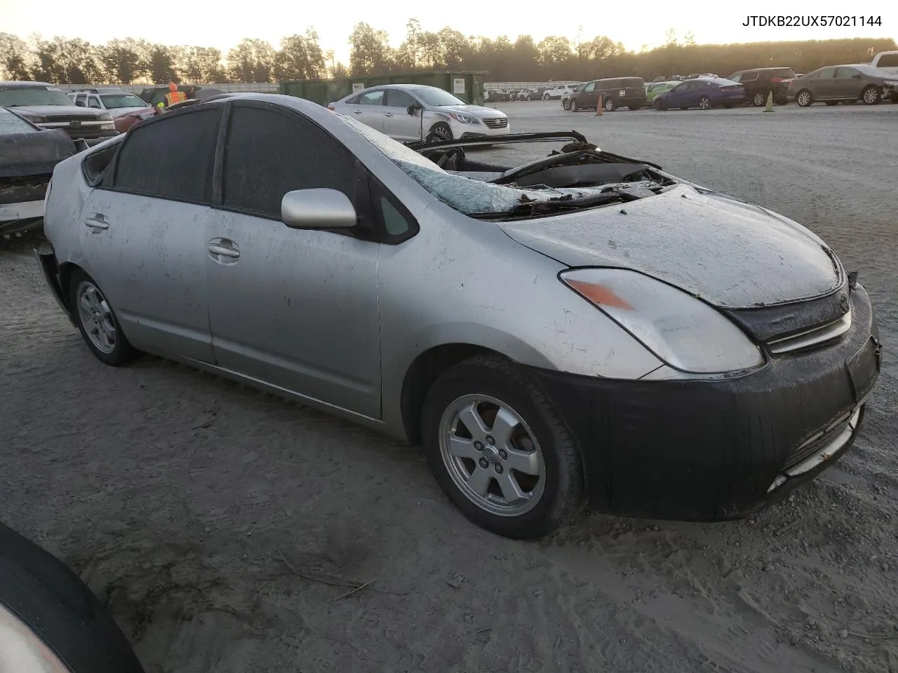 2005 Toyota Prius VIN: JTDKB22UX57021144 Lot: 75065244