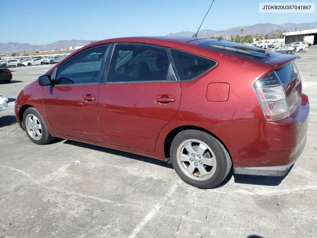 2005 Toyota Prius VIN: JTDKB20U357041867 Lot: 75140564