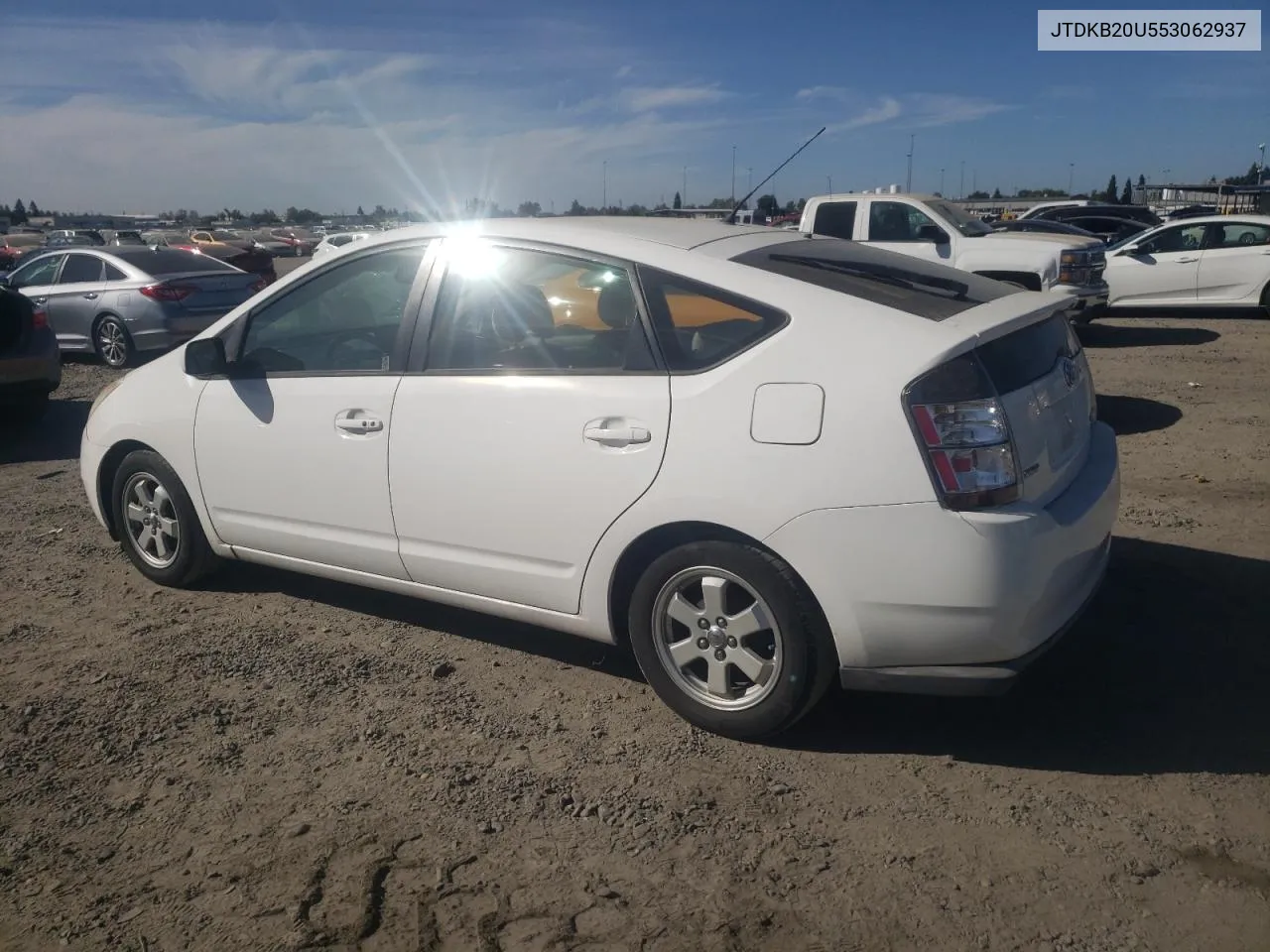 2005 Toyota Prius VIN: JTDKB20U553062937 Lot: 75368654