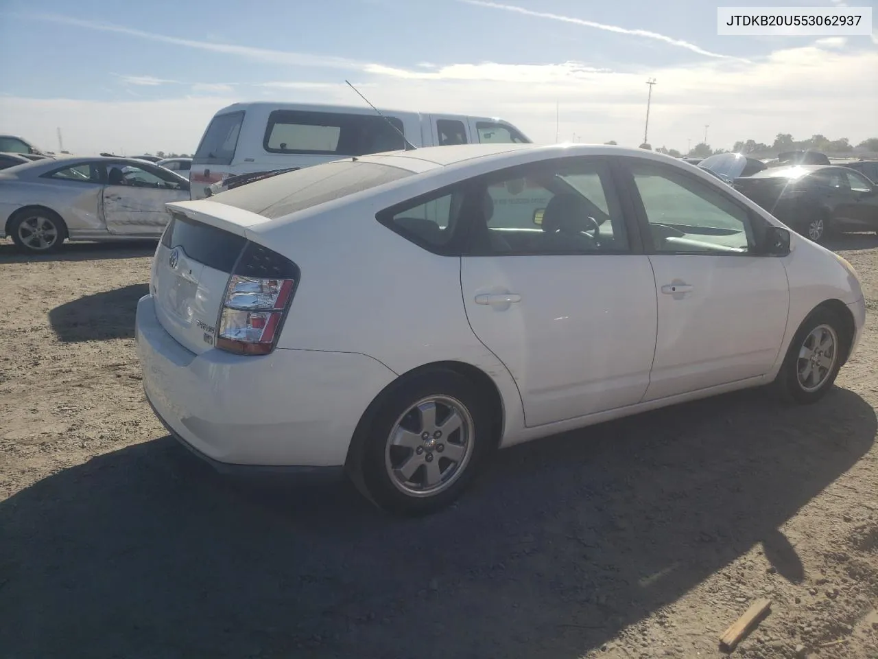 2005 Toyota Prius VIN: JTDKB20U553062937 Lot: 75368654