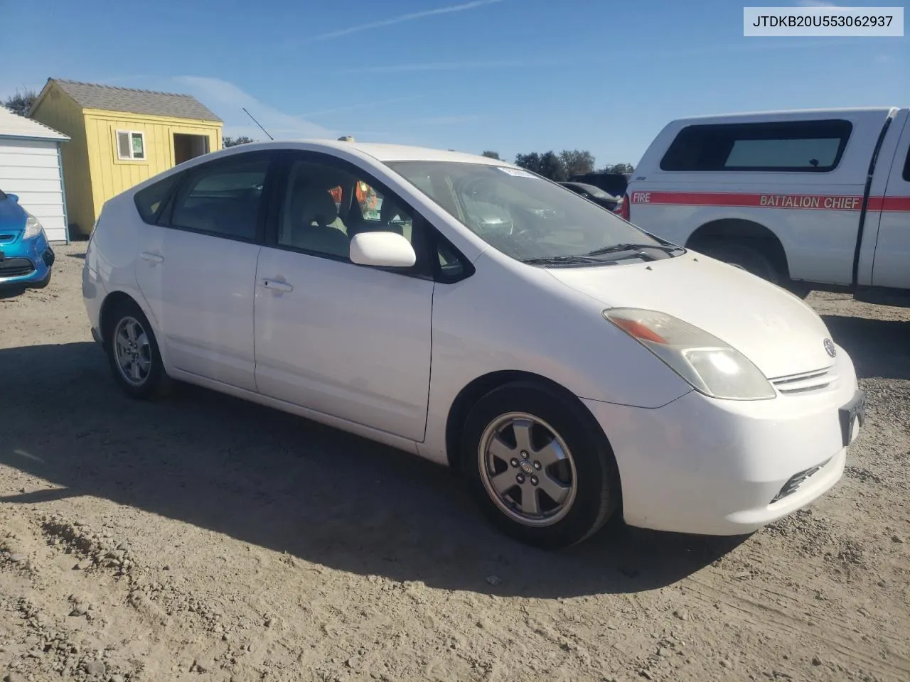 2005 Toyota Prius VIN: JTDKB20U553062937 Lot: 75368654