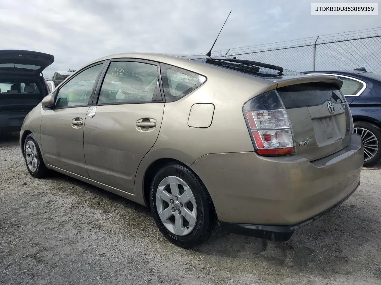 2005 Toyota Prius VIN: JTDKB20U853089369 Lot: 75407894