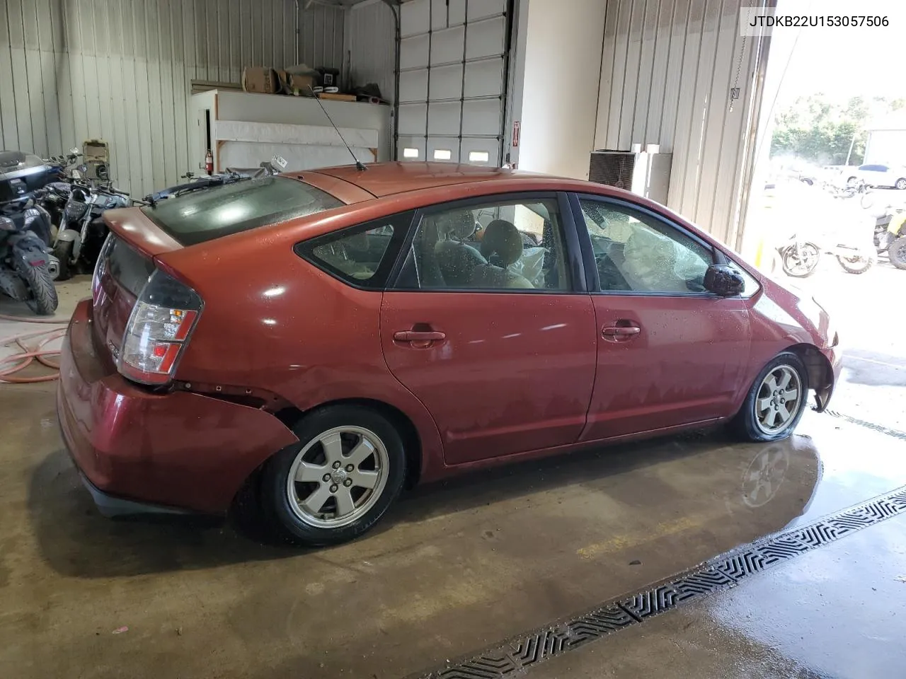 2005 Toyota Prius VIN: JTDKB22U153057506 Lot: 75614384